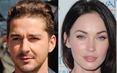 Shia LeBeouf and Megan Fox