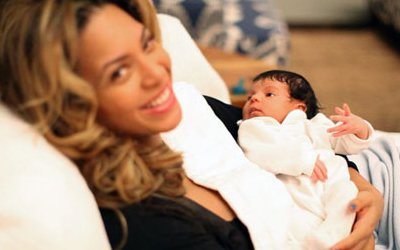 Beyonce and her baby, Blue Ivy Carter