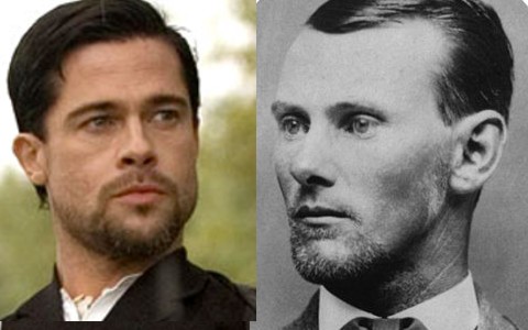 Brad Pitt and Jesse James