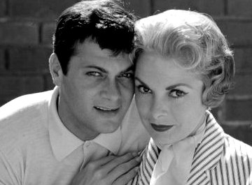 Tony Curtis and Janet Leigh