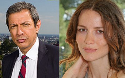 Jeff Goldblum and Saffron Burrows