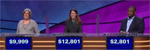 Final Jeopardy (11/2/2017) Jenny Wrigley, Monica Ashar, Kelvin Smith