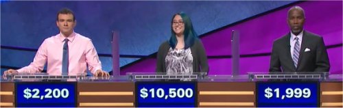 Final Jeopardy (11/21/2017) Eric Maher, Kiana Nakamura, Wilbur Farley