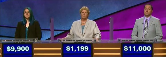 Final Jeopardy (11/23/2017) Kiana Nakamura, Liz Schultz, Jesse Parks