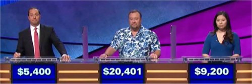Final Jeopardy (11/24/2017) Jesse Parks, Marcus Gresham, Jennifer Chang