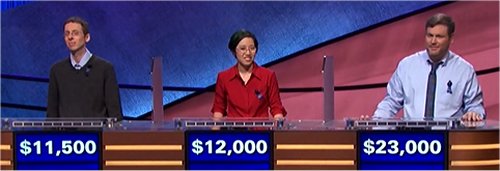 Final Jeopardy (11/7/2017) Tim Aten, Lilly Chin, Jason Sterlacci