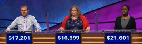 Final Jeopardy (12/15/2017) Craig Tollin, Kiersten Brown, Denise Littlejohn