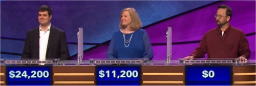 Final Jeopardy (1/17/2017) John Avila, Pete Tachibana, Andrea Keppers