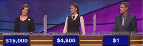 Final Jeopardy (10/25/2016) Lani Gonzalez, Yoey Sacks, Joel Goldes