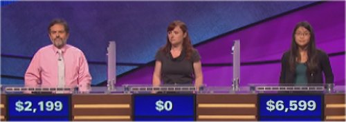 Final Jeopardy (10/28/2016) Ken Hirsh, Meghan Winch, Julia Lee