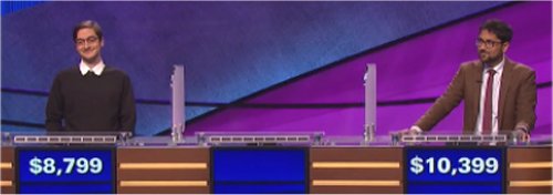 Final Jeopardy (12/1/2016) Justin Bender, Kylie Carrithers, Asim Modi