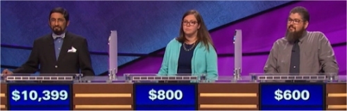 Final Jeopardy (12/30/2016) Mukund Marathe, Kate Gran, Ryan Vanderyacht