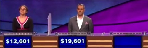 Final Jeopardy (2/28/2017) Kirstin Cutts, Rob Liguori, Leanne Vincent