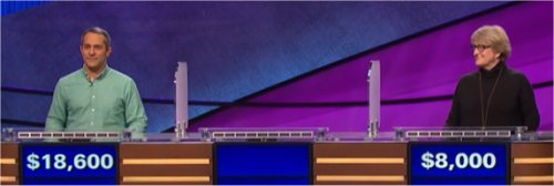 Final Jeopardy (3/2/2017) Rob Liguori, Nil Jones, Crista Calderon