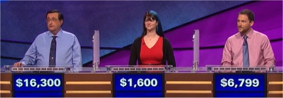 Final Jeopardy (3/22/2017) Kevin Shrum, Madeline Wilson, Emlen Smith