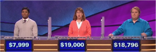 Final Jeopardy: Jason George, Sue Baker and Benn Millman (7-13-16)