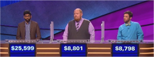 Final Jeopardy: Pranjal Vachaspati, Dan Marsh and Kyle Murphy