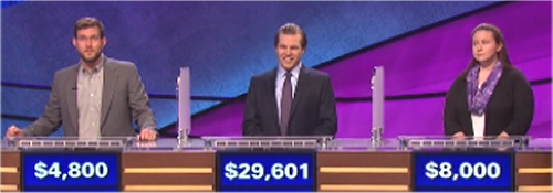 Final Jeopardy: TJ Bateman, Matt Hoffer-Hawlik and Emily Hillard (7-6-16)