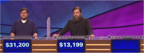 Final Jeopardy Results for Tuesday, September 20, 2016