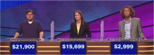 Final Jeopardy (9-23-2016) Seth Wilson, Elena Stuewe, Charlie Geer
