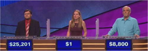 Final Jeopardy (9-28-2016) Seth Wilson, Erin Post and Harold Leff