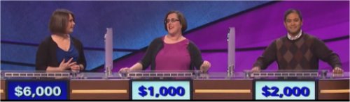 Final Jeopardy Results: 1-14-16