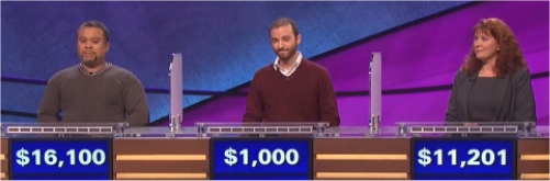 Final Jeopardy Results for January 27, 2016
