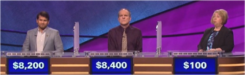 Final Jeopardy Results for Tuesday, April 5, 2016
