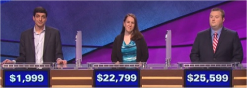 Final Jeopardy Results for Friday, April 8, 2016