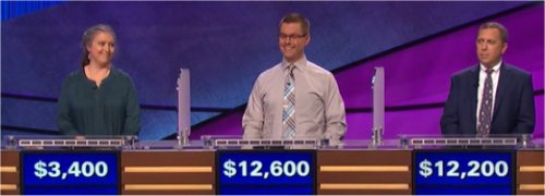 Final Jeopardy (5/24/2017) Tanya Obreiter, Mackenzie Vogt, Matthew Cooper