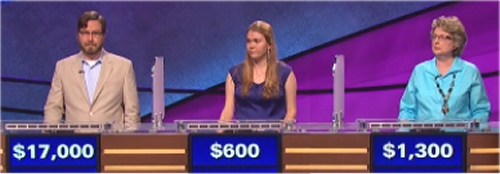 Final Jeopardy results for Thursday, May 5, 2016