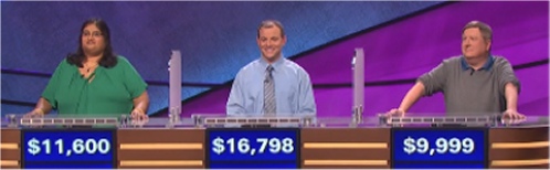 Final Jeopardy Results for Friday, May 6, 2016