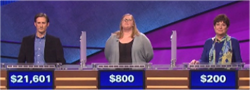 Final Jeopardy Results for Monday, June 13, 2016