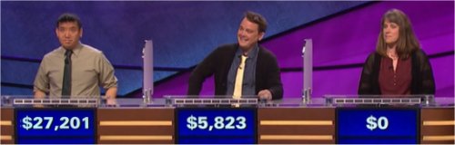Final Jeopardy (6/2/2017) Joe Nguyen, Miles Lake, Erin Mewes