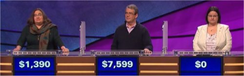 Final Jeopardy (6/23/2017) Lisa Evans, Pat McNamee, Brittany Franckowiak