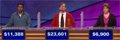 Final Jeopardy (6/9/2017) Bala Kumar, Tucker Dunn, Johanna Andrews