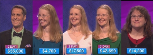 Jeopardy! champs prizes for the week of February 29, 2016