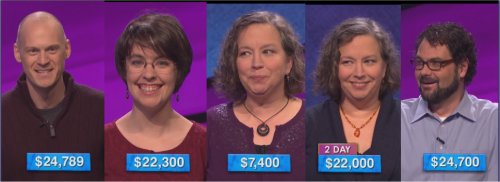 Jeopardy! champs prizes for the week of March 7, 2016