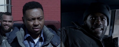 Na'im Lynn as G-Dogg and Marcus Folaji Ajose as Lamar in Shameless