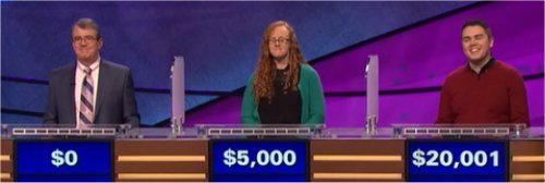 Final Jeopardy (6/26/2017) Pat McNamee, Elisabeth Larsen, Brandon Randall
