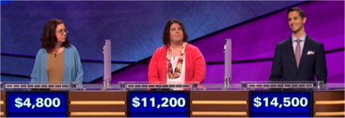 Final Jeopardy (7/10/2017) Susan Corica, Alyssa Mondelli, Rich Blashka