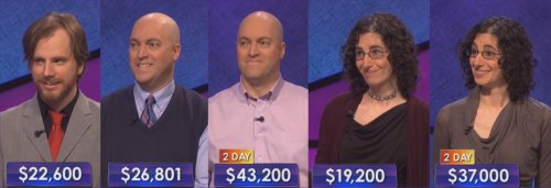 Jeopardy Champs: week of 7-13-15