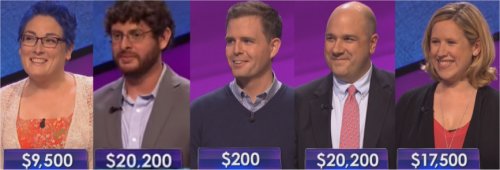 Jeopardy Champs: Week of 7-27-15