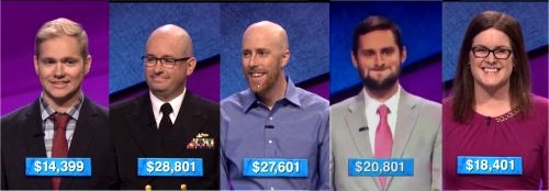 Jeopardy Champs: Week of 11-2-15